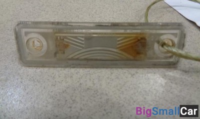 Фонарь подсветки номера от Opel Omega B 1994-2003