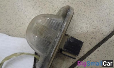 Фонарь подсветки номера от Chery Amulet A15 2006-2012