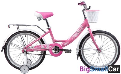 Детский велосипед NOVATRACK 205AGIRLISH.PN9