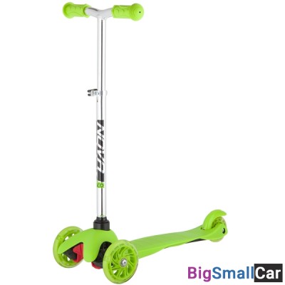 Детский самокат-кикборд 120H.DISCOKIDS.GN20 NOVATRACK