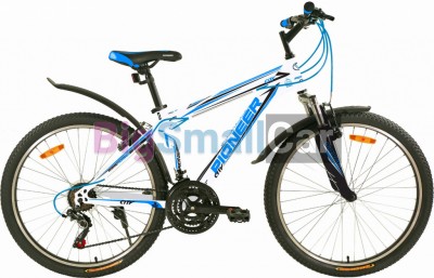 Горные велосипеды PIONEER CITY 26/16 white-black-blue